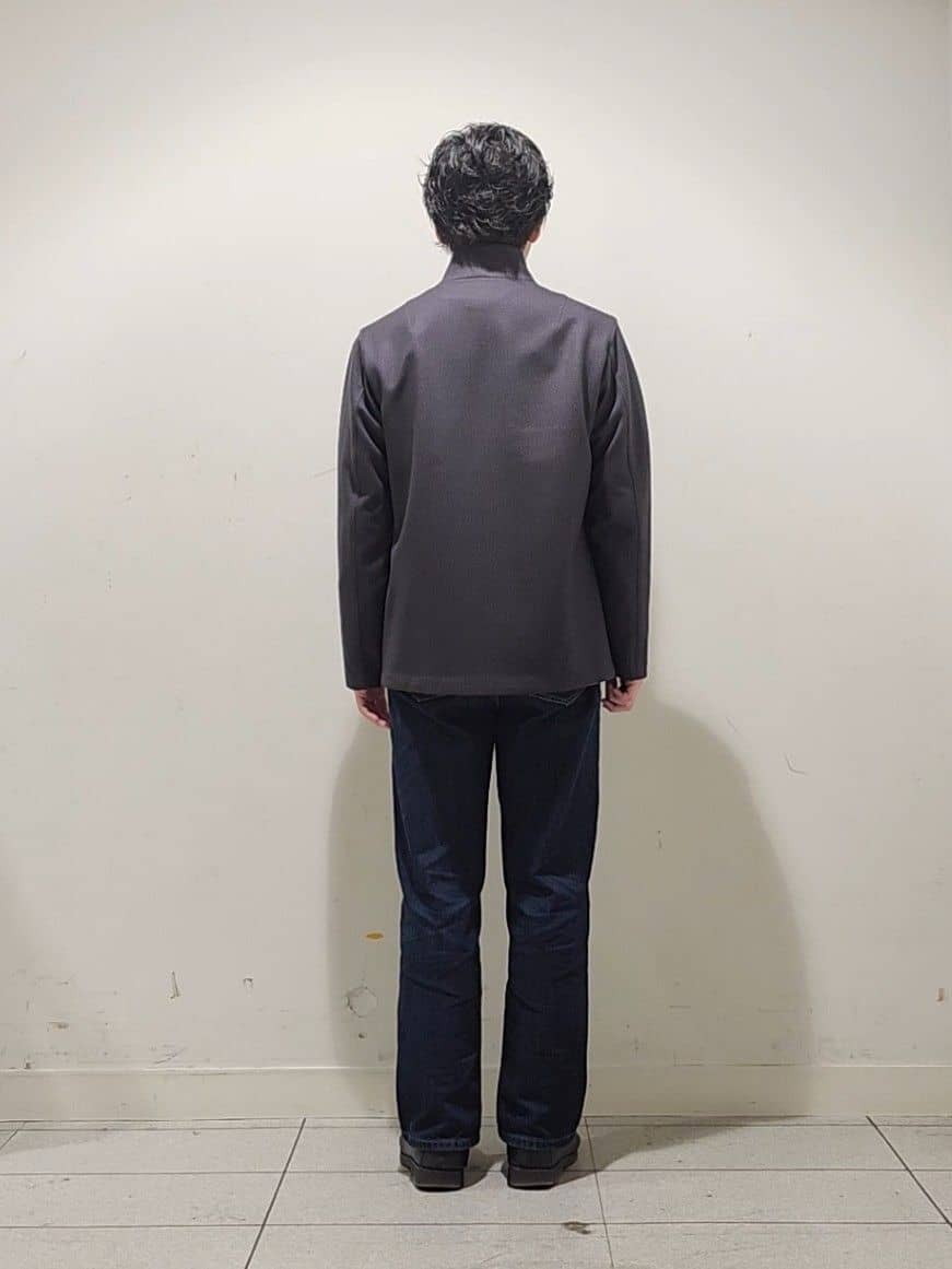 Maedaさんの「TAKEO KIKUCHI｜【DOWN FABRIC】ダウンファブリック スタンドカラーブルゾン」を使ったコーディネート
