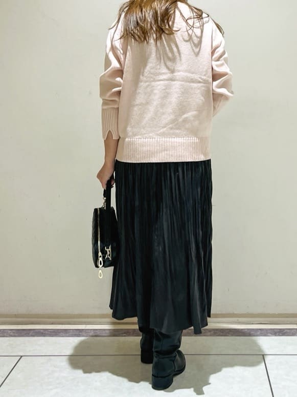 sattoさんの「UNTITLED｜◆【洗える/体型カバー】コットンウールプルオーバーニット」を使ったコーディネート