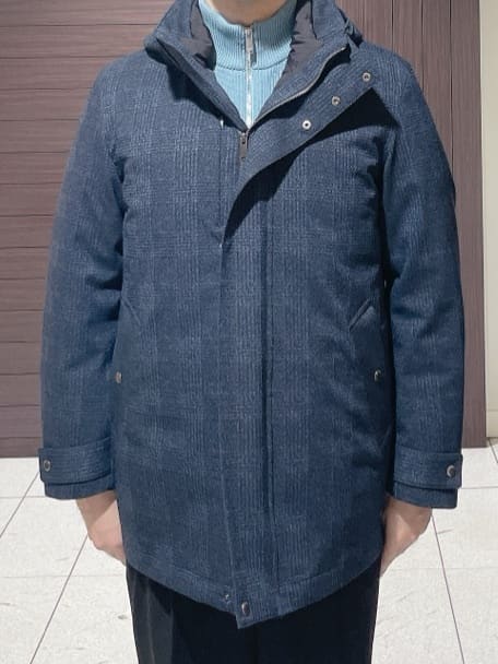 ToyoPさんの「TAKEO KIKUCHI｜【3WAY】ジャカード グレンチェック ダウンライナー ブルゾン」を使ったコーディネート