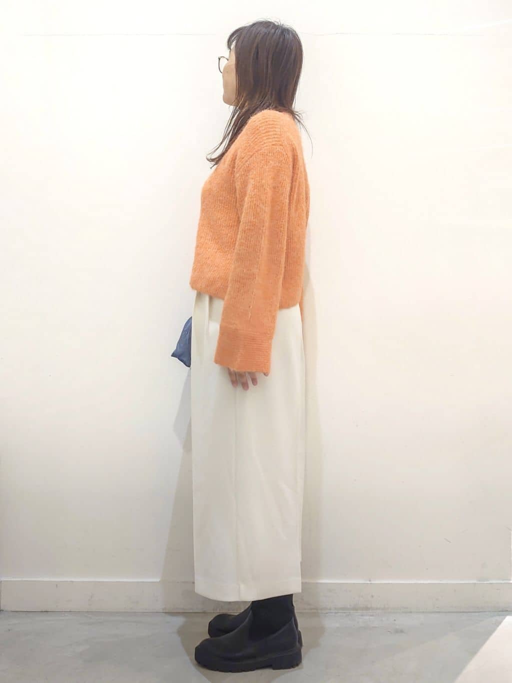 minamiさんの「OPAQUE.CLIP｜◆【長さ調整可能】プリーツドロストミニショルダーバッグ」を使ったコーディネート