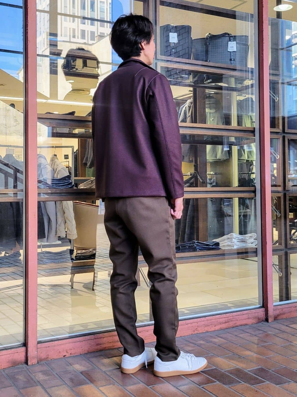 piroyaさんの「TAKEO KIKUCHI｜【DOWN FABRIC】ダウンファブリック スタンドカラーブルゾン」を使ったコーディネート