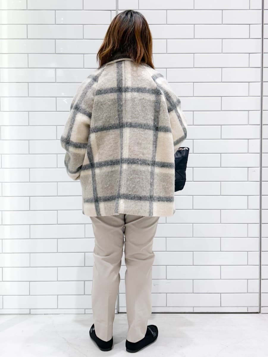 chicchi♪さんの「OPAQUE.CLIP｜◆刺繍ロゴニット【洗濯機洗い可】」を使ったコーディネート