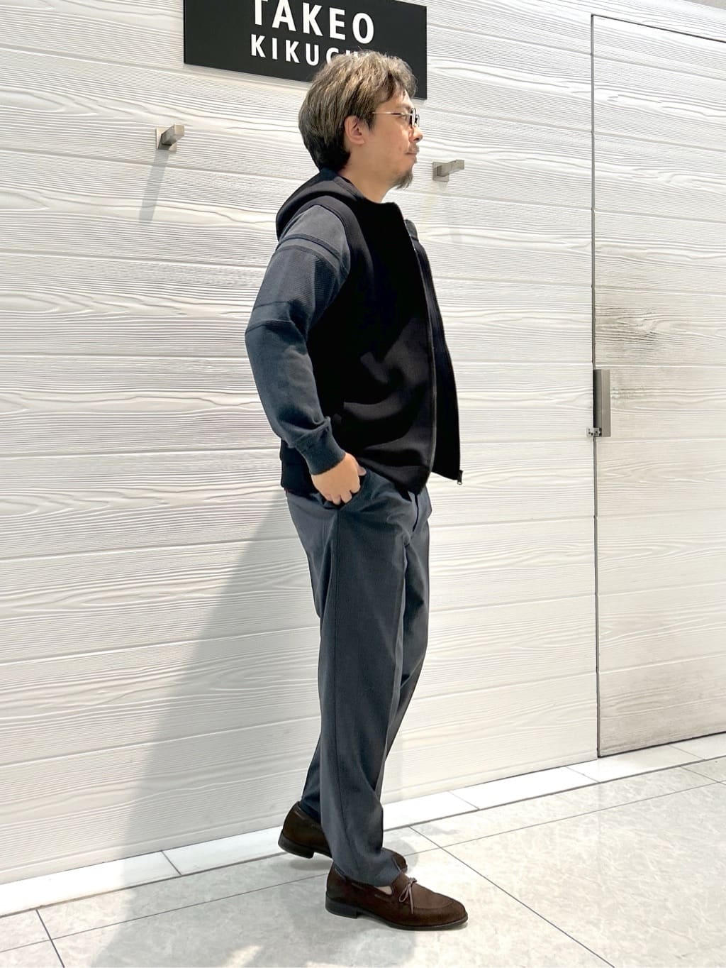すーさんの「TAKEO KIKUCHI｜レースローファー」を使ったコーディネート