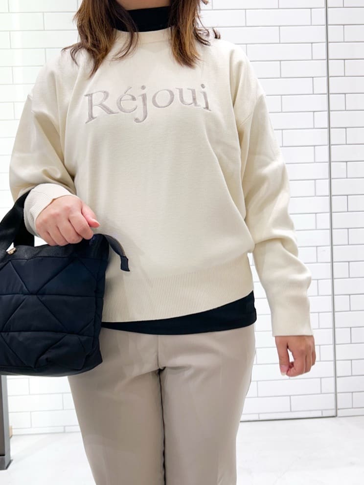 chicchi♪さんの「OPAQUE.CLIP｜◆刺繍ロゴニット【洗濯機洗い可】」を使ったコーディネート