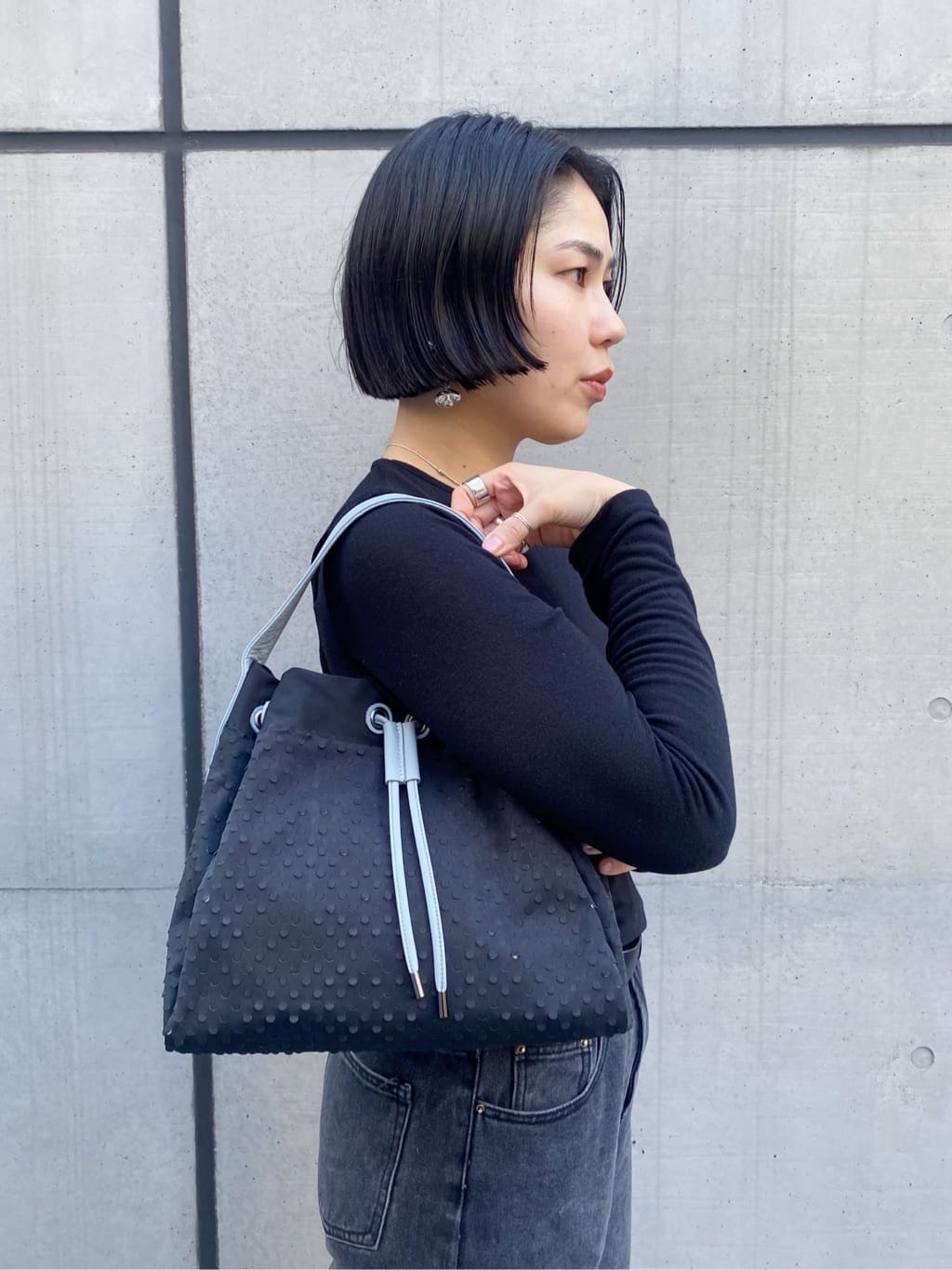 Uさんの「HIROKO HAYASHI｜◆LA VIGNA（ラ ヴィーニャ）ハンドバッグ」を使ったコーディネート
