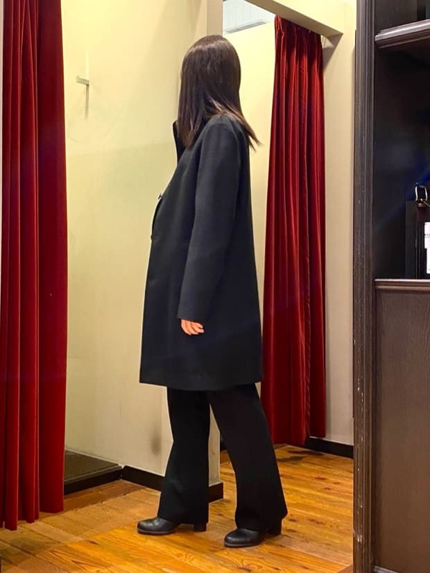 かわぴーさんの「TAKEO KIKUCHI｜【ウールカシミヤブレンド】ビーバー調 スタンドカラー コート」を使ったコーディネート
