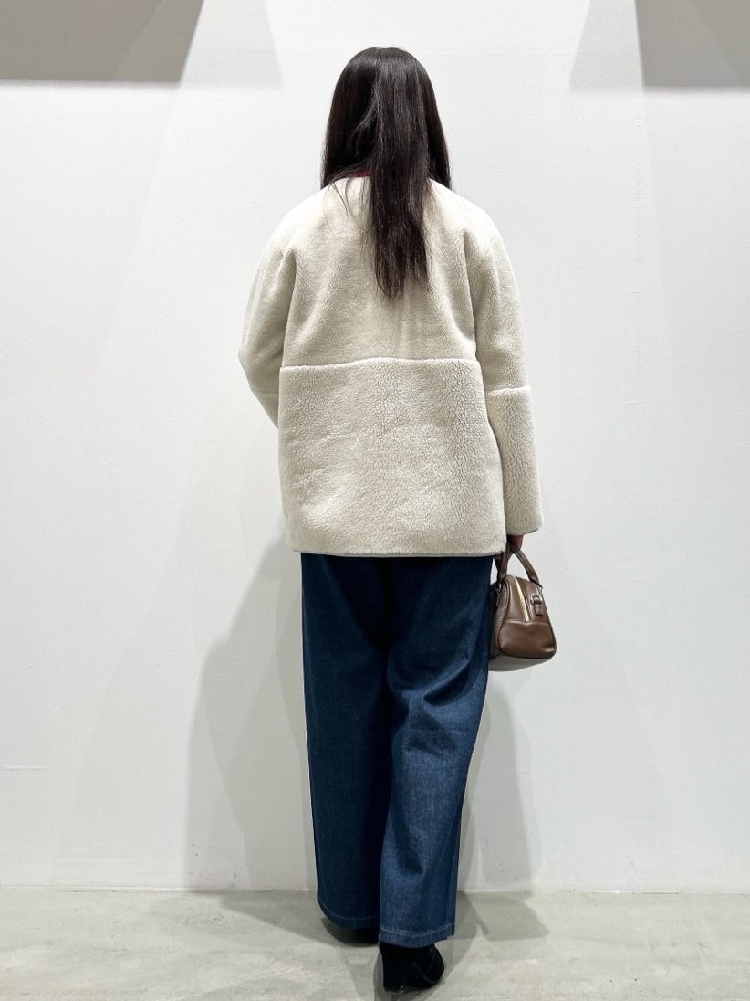 seinaさんの「grove｜【SOMETHING&times;grove別注】LISAWIDE DENIM PANTS」を使ったコーディネート