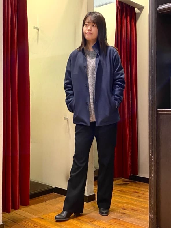 かわぴーさんの「TAKEO KIKUCHI｜【DOWN FABRIC】ダウンファブリック スタンドカラーブルゾン」を使ったコーディネート