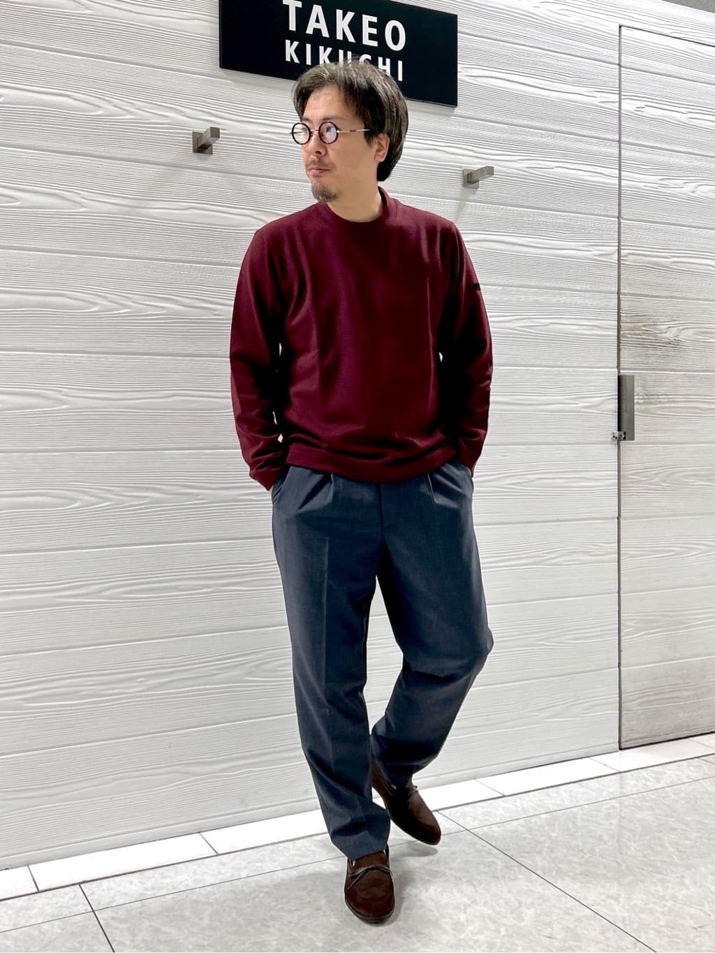 すーさんの「TAKEO KIKUCHI｜レースローファー」を使ったコーディネート