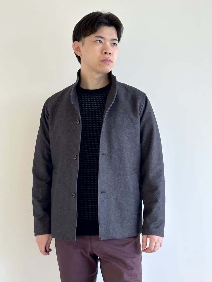イッシーさんの「TAKEO KIKUCHI｜【DOWN FABRIC】ダウンファブリック スタンドカラーブルゾン」を使ったコーディネート
