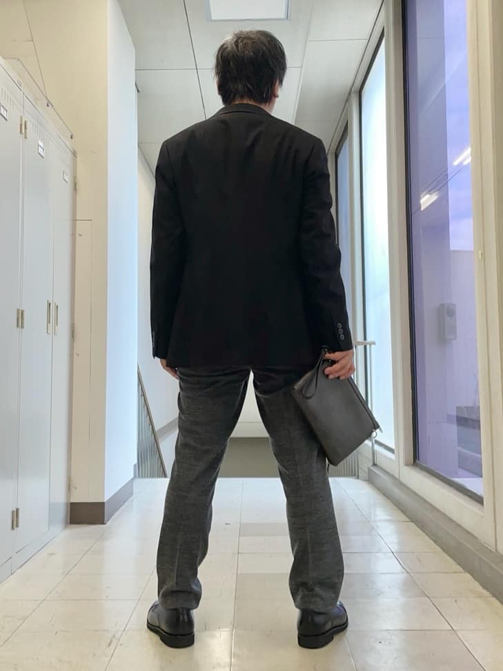 MAKOTO AIさんの「TAKEO KIKUCHI｜ディープブラック ジャケット」を使ったコーディネート