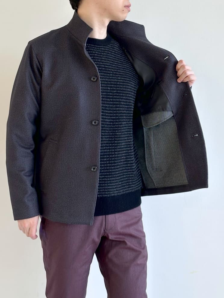 イッシーさんの「TAKEO KIKUCHI｜【DOWN FABRIC】ダウンファブリック スタンドカラーブルゾン」を使ったコーディネート