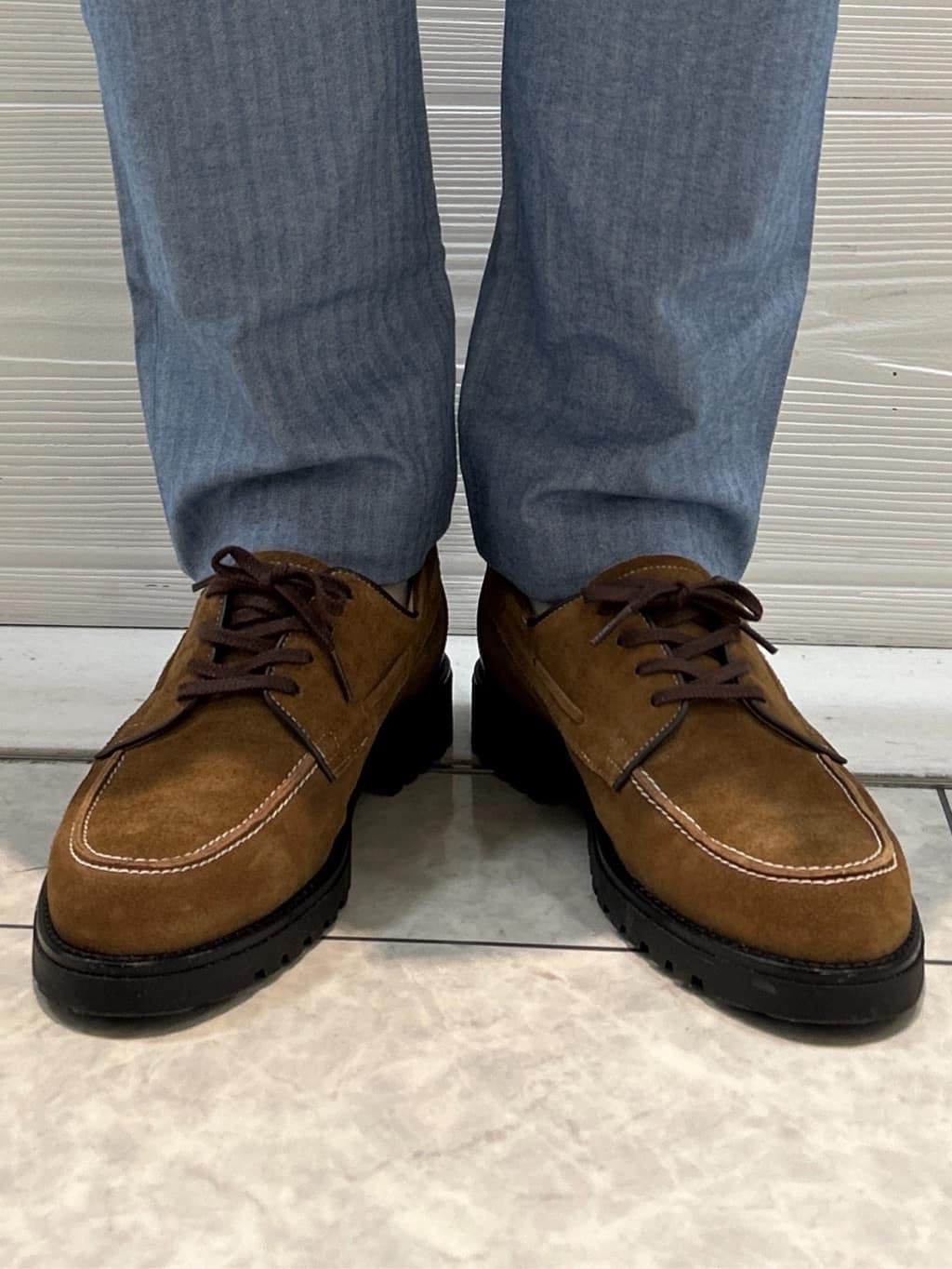 すーさんの「TAKEO KIKUCHI｜【Made in JAPAN】播州織 ヘリンボン ストレート パンツ」を使ったコーディネート