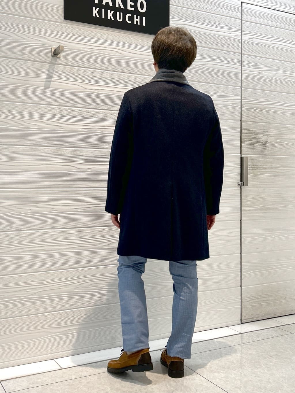 すーさんの「TAKEO KIKUCHI｜【Made in JAPAN】播州織 ヘリンボン ストレート パンツ」を使ったコーディネート