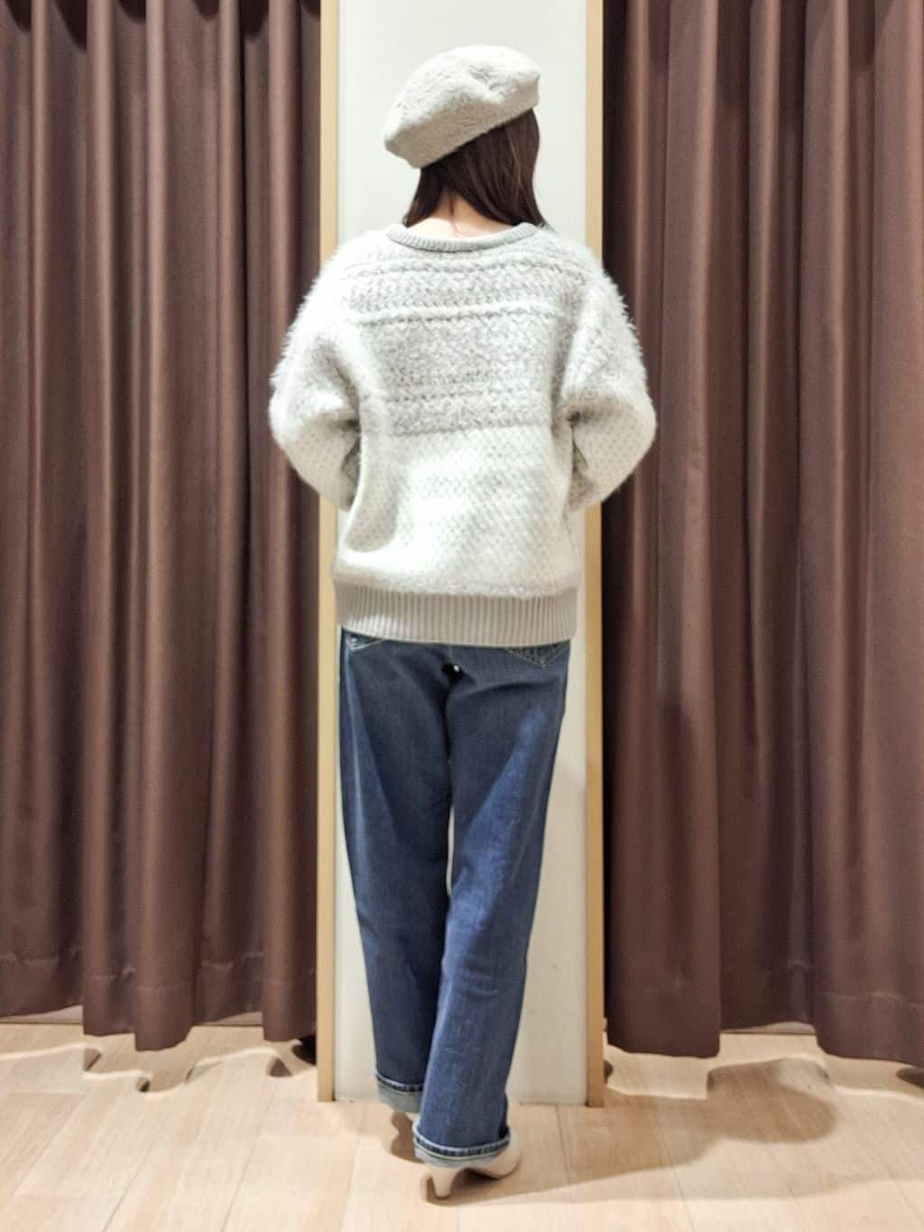 ウタさんの「grove｜【Lee&times;grove別注】STRAIGHT DENIM PANTS」を使ったコーディネート