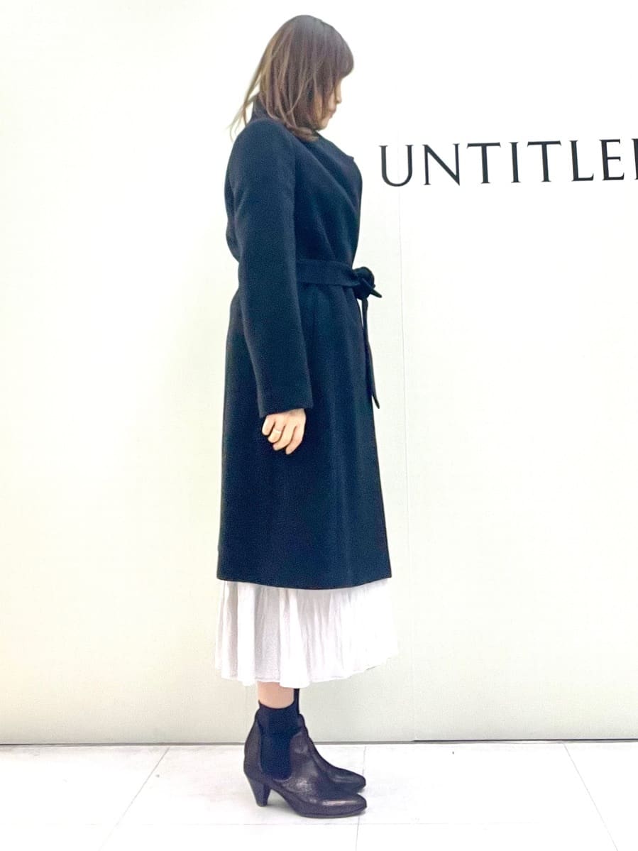 Sakaiさんの「UNTITLED｜◆【洗える/体型カバー】コットンウールプルオーバーニット」を使ったコーディネート