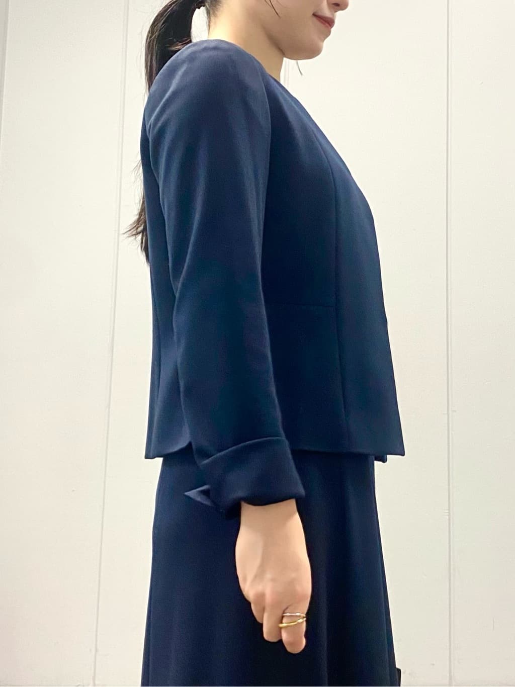misakiさんの「INDIVI｜◆【合皮／マルチWAY／サブバッグ付】ミニショルダーバッグ」を使ったコーディネート