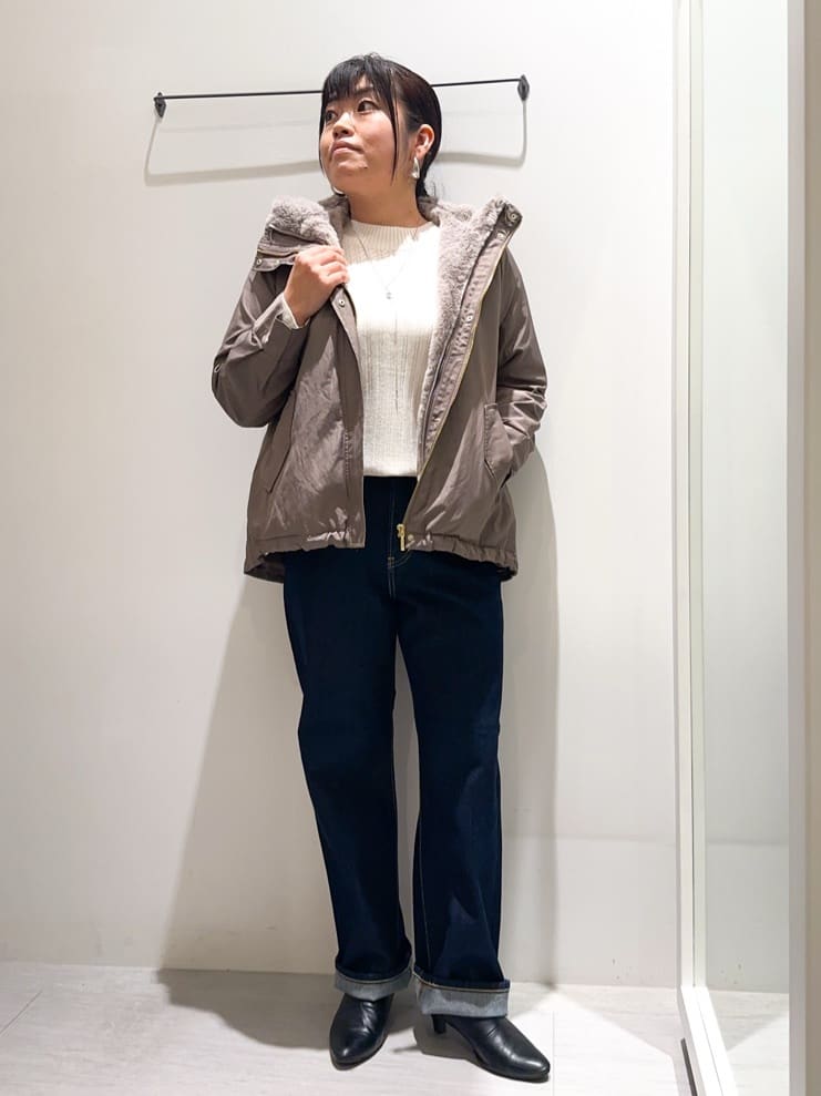 naoさんの「grove｜【Lee&times;grove別注】STRAIGHT DENIM PANTS」を使ったコーディネート