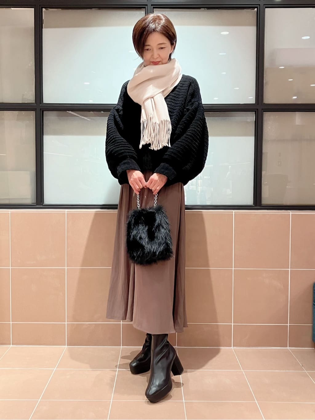 Ｋさんの「ESPERANZA｜ファビ2WAYショルダー」を使ったコーディネート