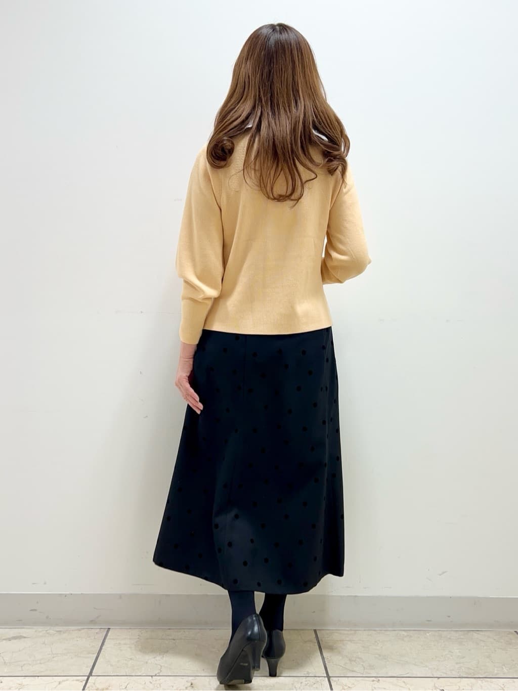 yuさんの「Reflect｜◆【夏SALE／手洗い可】パフスリーブニット」を使ったコーディネート