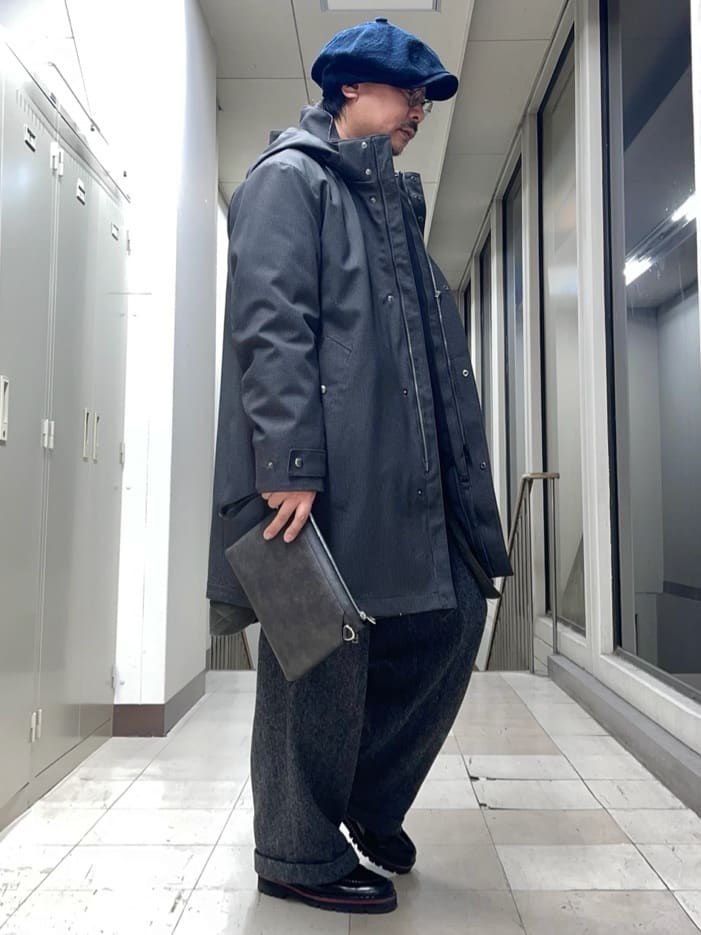 MAKOTO AIさんの「TAKEO KIKUCHI｜【3WAY】ハウンズトゥース ダウンライナー コート」を使ったコーディネート