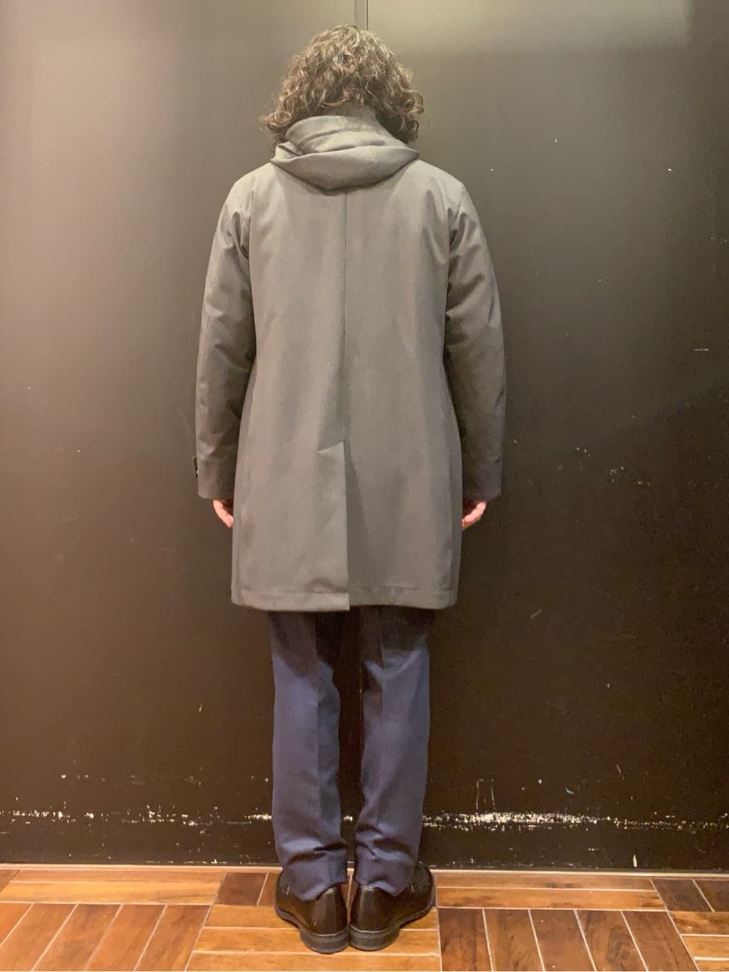 木村剛さんの「TAKEO KIKUCHI｜【3WAY】ハウンズトゥース ダウンライナー コート」を使ったコーディネート