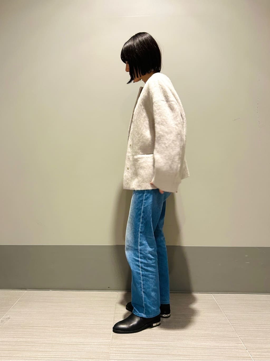 cocoさんの「DRESSTERIOR｜【ウォッシャブル】テーパードコンフォートデニム」を使ったコーディネート