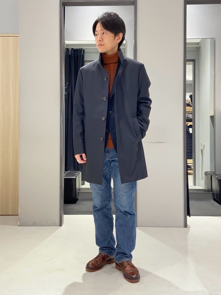 わいずみさんの「TAKEO KIKUCHI｜【モンスターストレッチ】日本製 ウォッシュド デニムパンツ」を使ったコーディネート