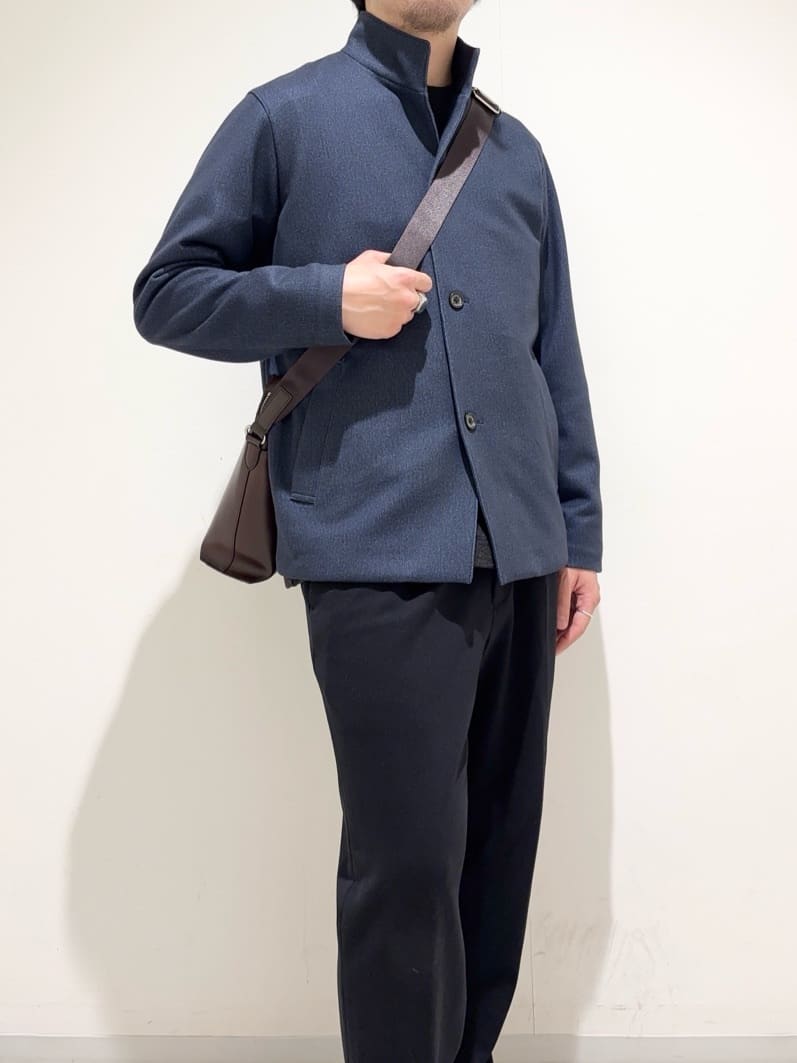 及川さんの「TAKEO KIKUCHI｜【DOWN FABRIC】ダウンファブリック スタンドカラーブルゾン」を使ったコーディネート