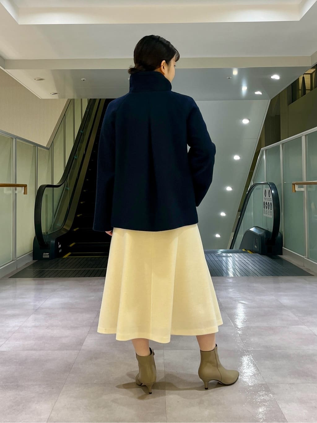 ちりんさんの「UNTITLED｜◆【洗える/体型カバー】コットンウールプルオーバーニット」を使ったコーディネート