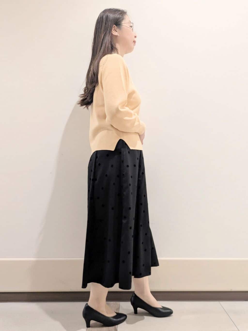 imamiさんの「Reflect｜◆【夏SALE／手洗い可】パフスリーブニット」を使ったコーディネート