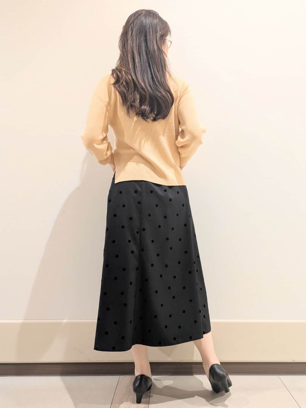 imamiさんの「Reflect｜◆【夏SALE／手洗い可】パフスリーブニット」を使ったコーディネート