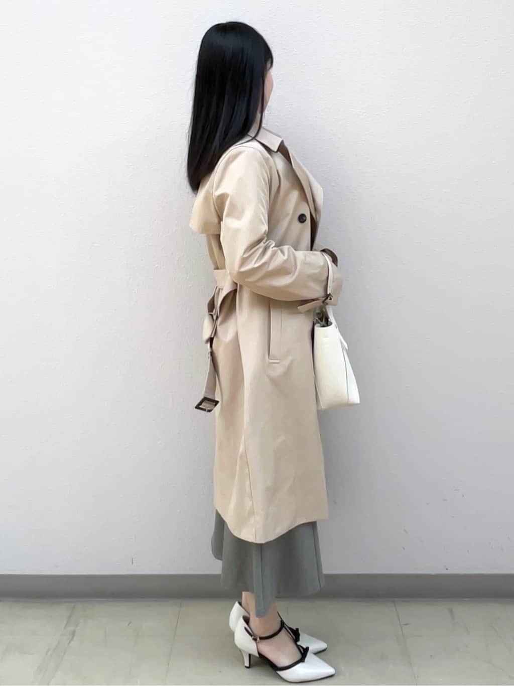 Izuさんの「index｜《5色展開／S-LLサイズ》ストレッチマーメイドスカート／セットアップ対応【洗濯機洗い可／イージーケ」を使ったコーディネート