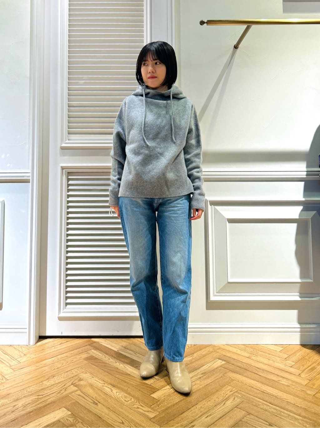 cocoさんの「DRESSTERIOR｜【ウォッシャブル】テーパードコンフォートデニム」を使ったコーディネート