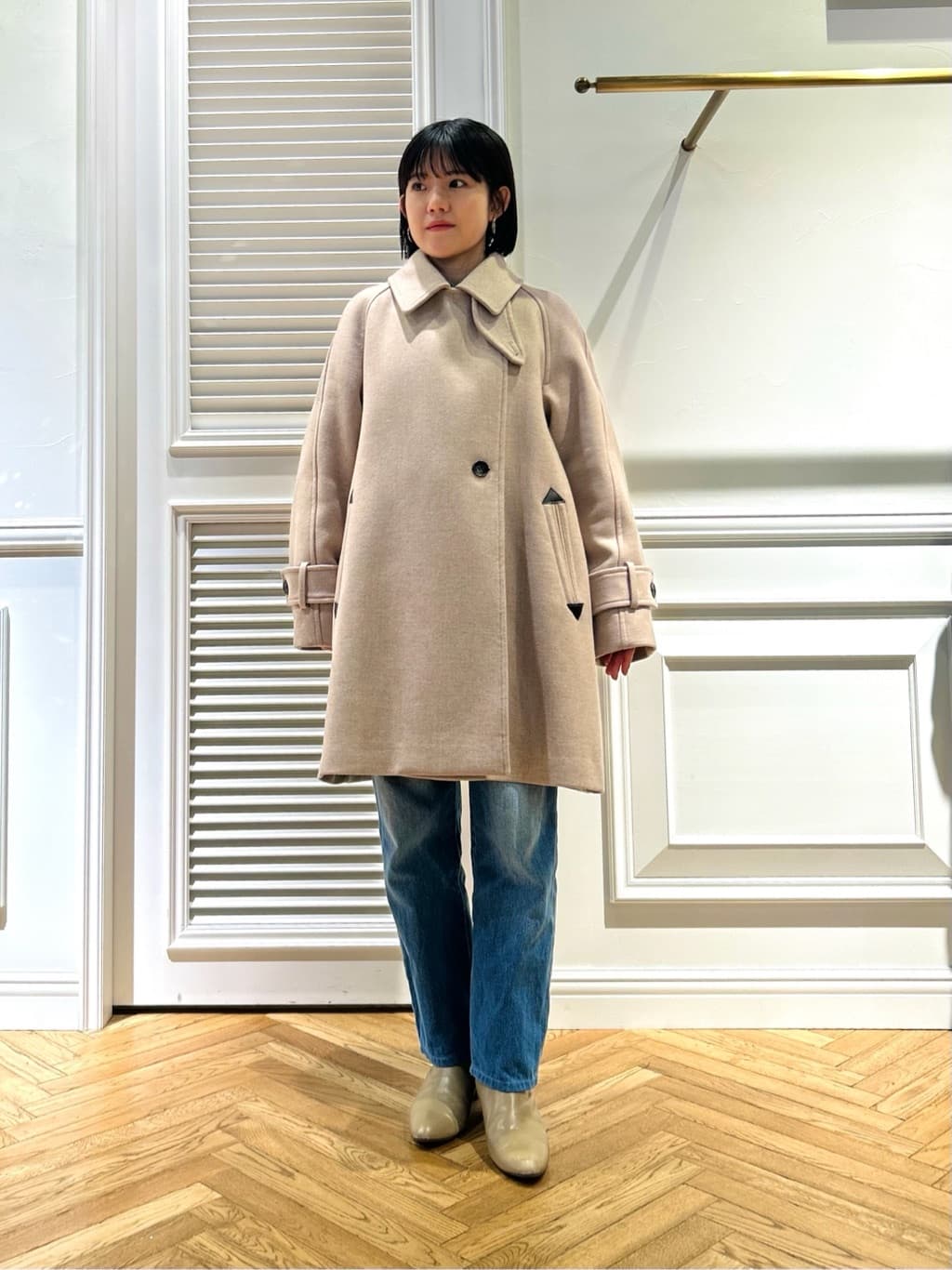 cocoさんの「DRESSTERIOR｜【ウォッシャブル】テーパードコンフォートデニム」を使ったコーディネート