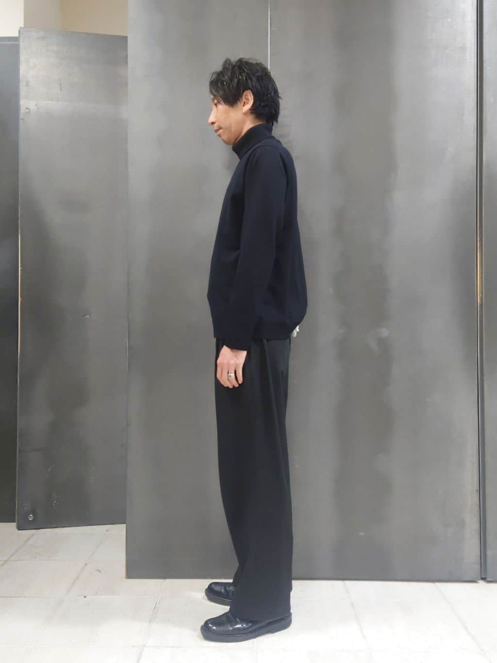 kawamuさんの「TAKEO KIKUCHI｜【ウールカシミヤブレンド】ビーバー調 スタンドカラー コート」を使ったコーディネート