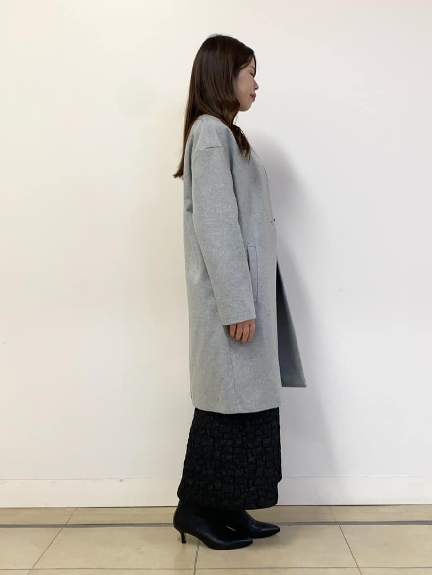asamiさんの「UNTITLED｜◆【アンサンブル可能/6色展開】スパンレーヨン カーディガンニット」を使ったコーディネート