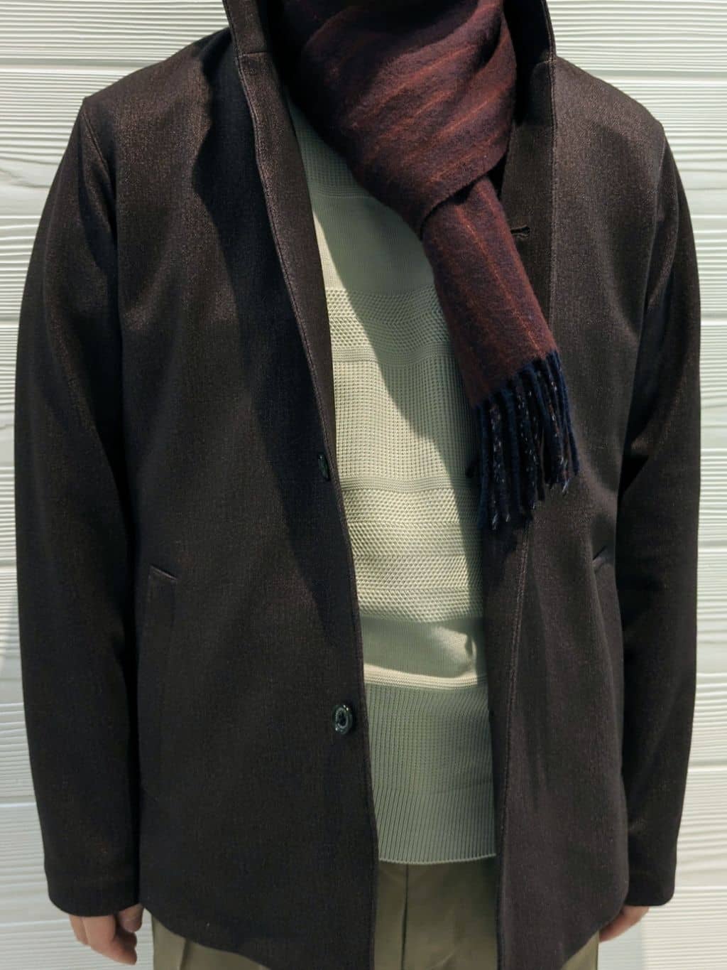かずさんの「TAKEO KIKUCHI｜【DOWN FABRIC】ダウンファブリック スタンドカラーブルゾン」を使ったコーディネート