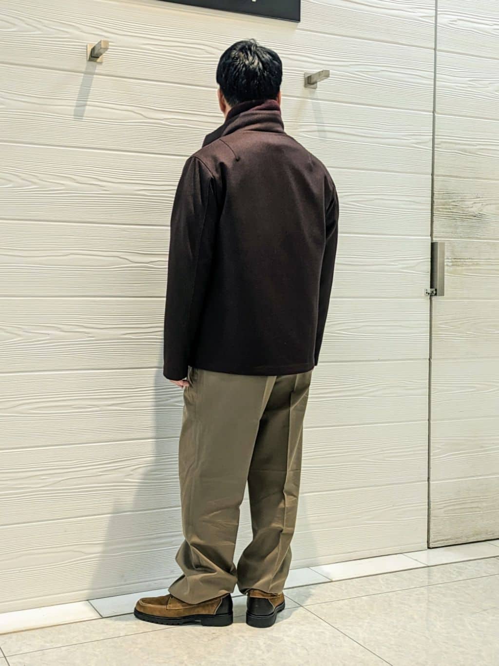 かずさんの「TAKEO KIKUCHI｜【DOWN FABRIC】ダウンファブリック スタンドカラーブルゾン」を使ったコーディネート