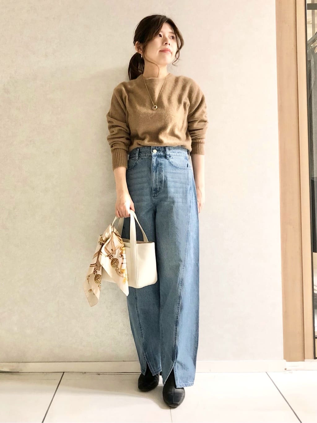 sayuさんの「UNTITLED｜◆ミニマルトート」を使ったコーディネート