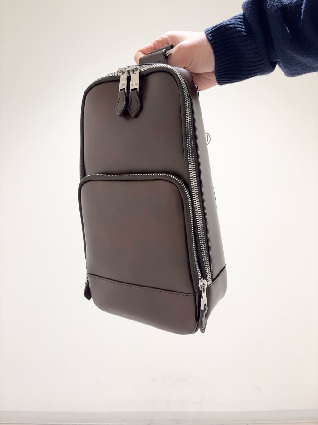 及川さんの「TAKEO KIKUCHI｜【Made in JAPAN】播州織 ストレッチ パンツ」を使ったコーディネート
