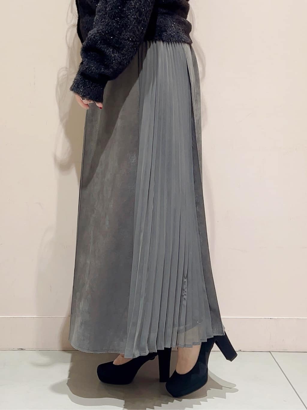 りえさんの「ESPERANZA｜3WAYチャンキーヒールパンプス」を使ったコーディネート