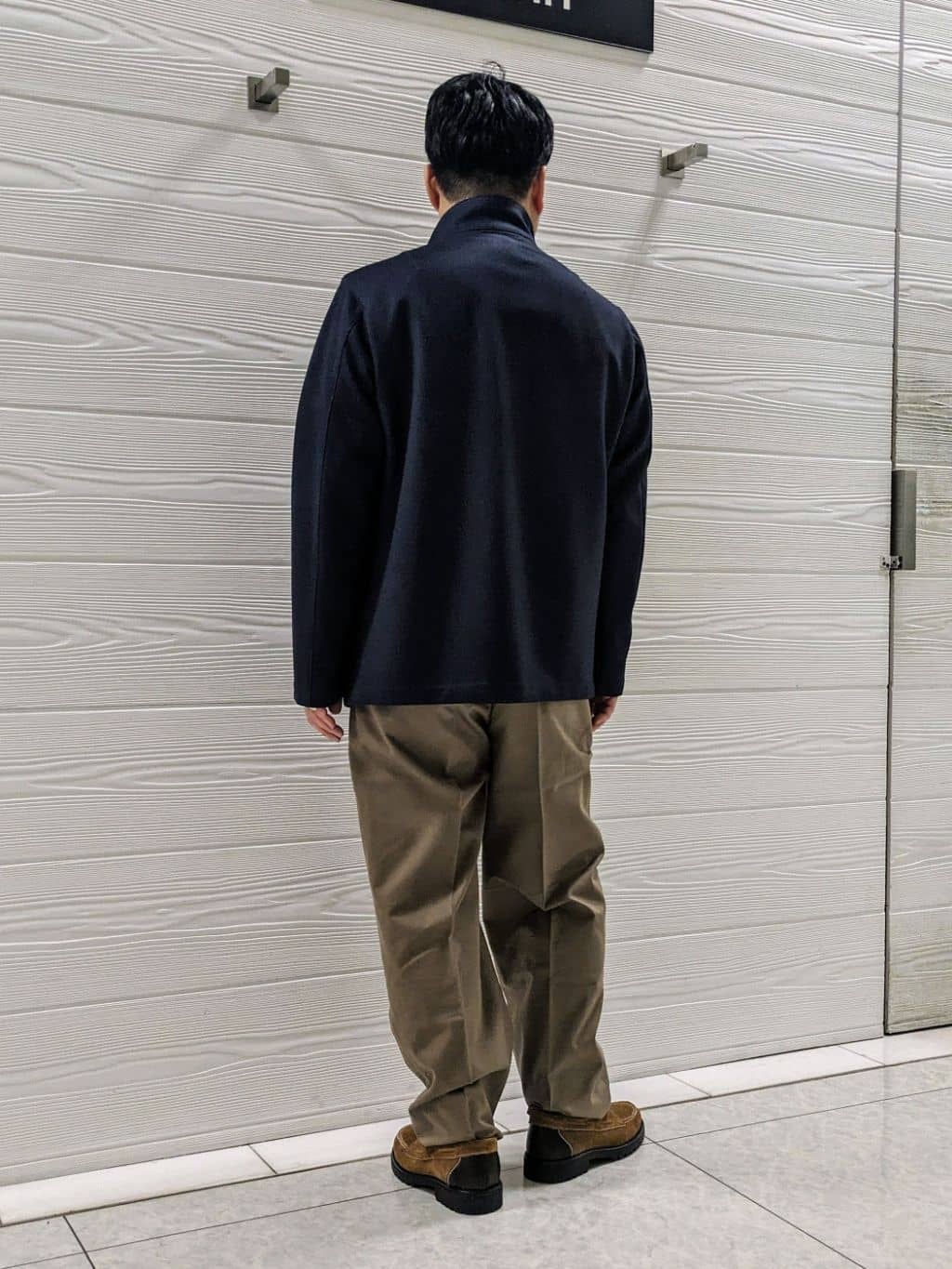かずさんの「TAKEO KIKUCHI｜【DOWN FABRIC】ダウンファブリック スタンドカラーブルゾン」を使ったコーディネート