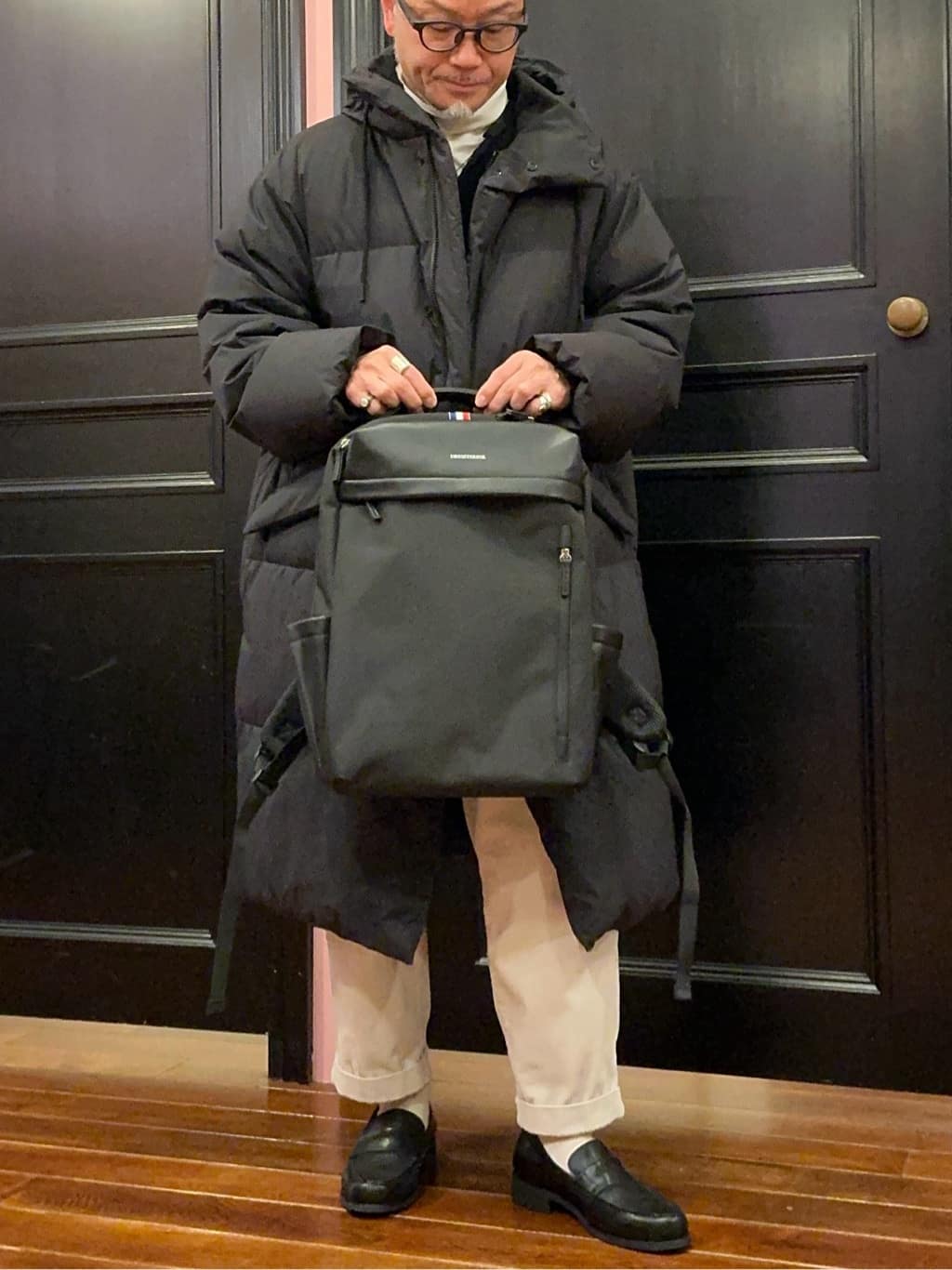 torigoeさんの「DRESSTERIOR｜【撥水加工/Safari5月号掲載】ローファー」を使ったコーディネート