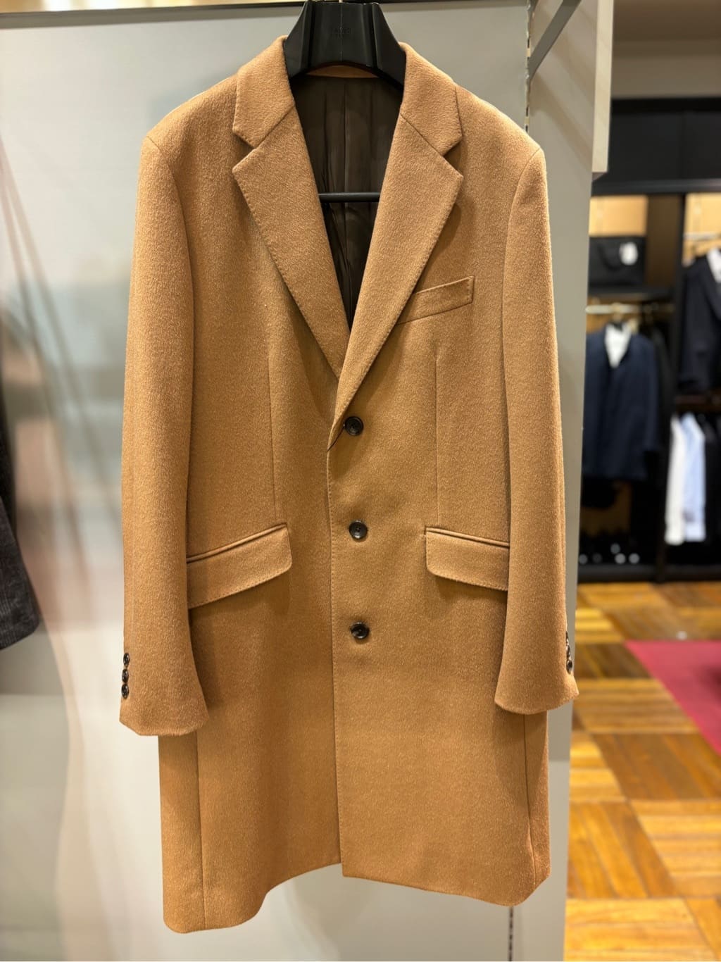 ヒナさんの「TAKEO KIKUCHI｜ウールカシミヤブレンド チェスターコート」を使ったコーディネート