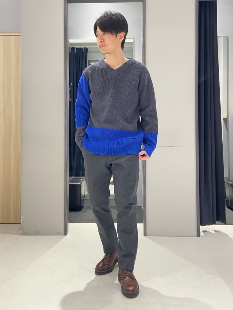 わいずみさんの「TAKEO KIKUCHI｜【ウールカシミヤブレンド】ビーバー調 スタンドカラー コート」を使ったコーディネート