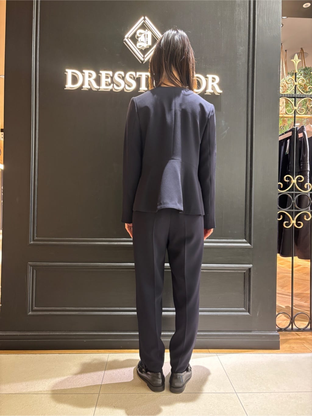 Karinさんの「DRESSTERIOR｜◆【セットアップ可/セレモニー】オケージョンSETUPジャケット」を使ったコーディネート