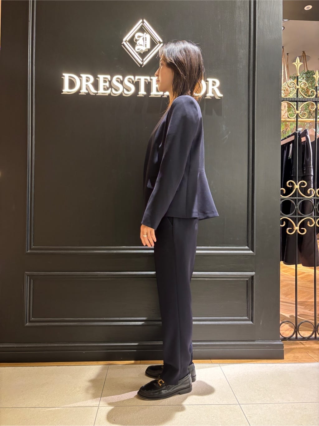 Karinさんの「DRESSTERIOR｜◆【セットアップ可/セレモニー】オケージョンSETUPジャケット」を使ったコーディネート