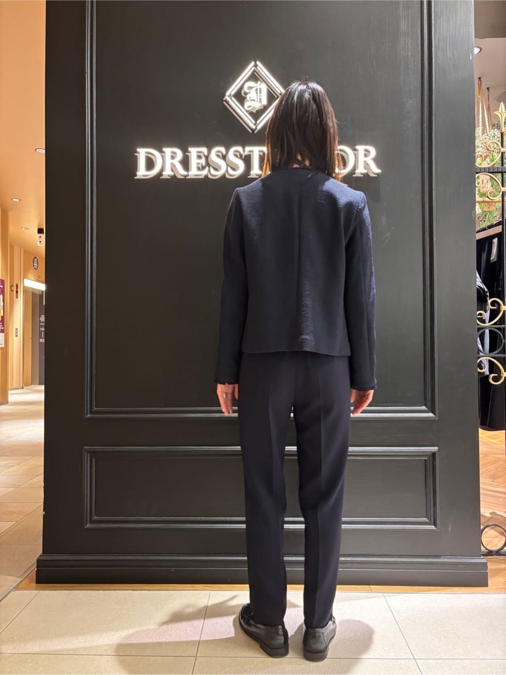 Karinさんの「DRESSTERIOR｜【セレモニー】オケージョンツイードジャケット」を使ったコーディネート