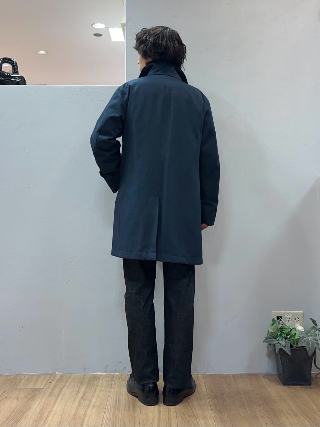 Uさんの「TAKEO KIKUCHI｜【3WAY】ハウンズトゥース ダウンライナー コート」を使ったコーディネート